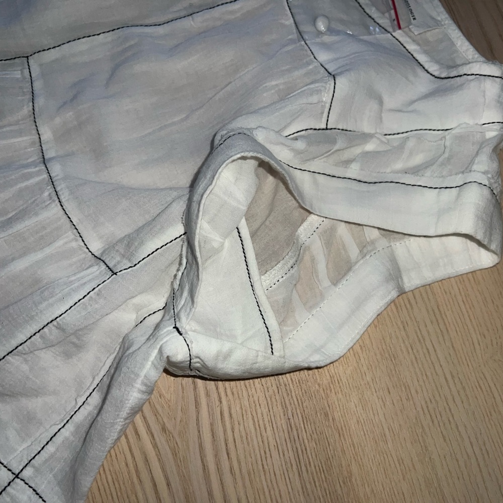 Anthropologie Cream Blouse - Picture 8 of 12